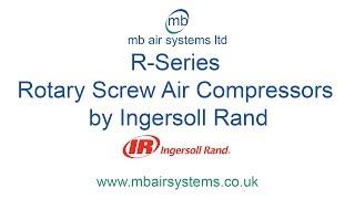 R Series Rotary Screw Air Compressors by Ingersoll Rand