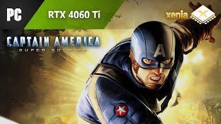Captain America: Super Soldier on PC powered by Xenia