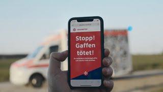 QR-Code auf Fahrzeugen und Ausrüstung: Johanniter wehren sich kreativ gegen Gaffer