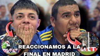 REACCIONAMOS a la FINAL de MADRID POR PRIMERA VEZ