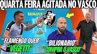 GLOBO ESPORTE RJ 09/10! QUARTA AGITADA NO VASCO! FLAMENGO QUER VEGETTI! NOTICIAS DO VASCO HOJE!