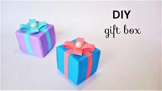 DIY Gift Box / How to make Gift Box ? Easy Paper Crafts Idea