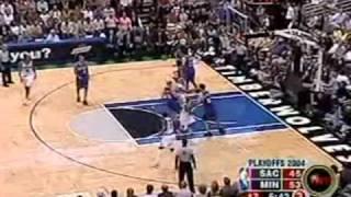 Kevin Garnett: 2004 vs Kings Playoffs GM7 ~Classic Game~