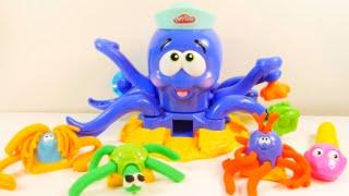 Lär dig färger med play doh för barn | Busigt Lärande