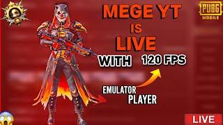 MEGE YT IS LIVE FOR PUBG MOBILE EMULATOR  FAST CLUTES GAME PLAY