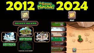 Evolution of the Map 2012-2024 (My Singing Monsters) 4k