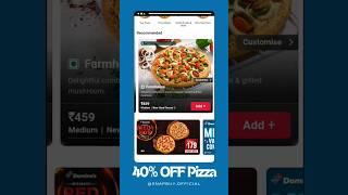 Best Domino's Coupon Code For Pizza  !! #shorts #viral #dominos
