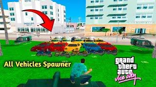 GTA Vice City All Vehicles Spawner Cheat Code | How Install Car, Bike,Boat, Helicopter Spawner Mod