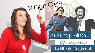 9 HIGH C's?! | Aria Explained: Ah, mes amis!