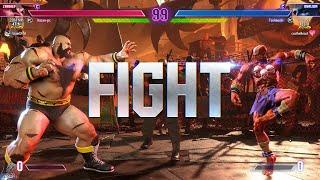 Street Fighter 6 itazan (Rank #1 Zangief) Vs Torimeshi (Dhalsim) SF6 High Level Match's!