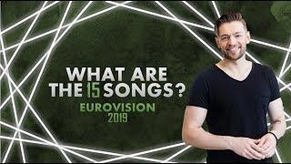 CAN YOU GET THE SONGS? | EUROVISION 2019