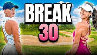 Attempting to Break 30 on 9 Holes! | Crandon Key Biscayne Challenge with Sydney Grimes