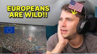 American reacts to European Basketball Fans vs American