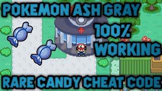 Pokemon Ash Gray Cheat Code | Pokemon Ash Gray Rare Candy Cheat Code