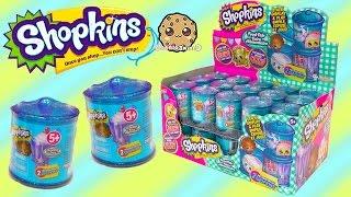 Shopkins Food Fair Candy Jar Blind Bag Box Unboxing Season 1 , 2 , 3 Exclusive Colors Video