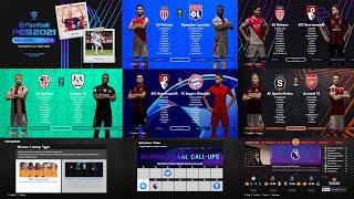 MENU SERVER V5 AIO DARK EDITION - PES 2021 & FOOTBALL LIFE 2024