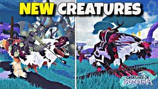 I UNLOCKED these NEW INSANE CREATURES! | Creatures of Sonaria