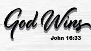 "God Wins"| Pixelated Parables ( John 16:33 inspired)