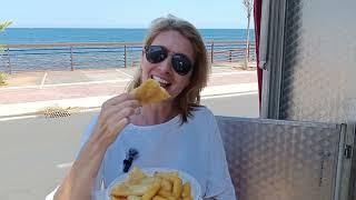 Sicily Street Food. Panelle