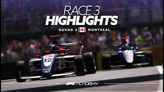 Race 3 Highlights | Montreal 2025 | F1 Academy