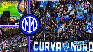 TIFOSI INTERISTA INTERNAZIONALE MILANO GREAT SUPPORT AWAYDAY IN BLUENERGY STADIUM • SERIE A • FT 2-3