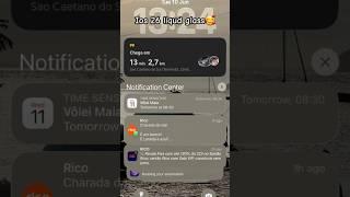 ios 26 liquid glass #ios #ios26 #liquidglass #apple #screenshot