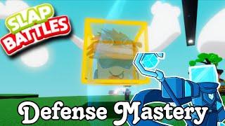 YOURSELF DEFENSE CUBE | Defense Mastery Showcase| Slap Battles Roblox