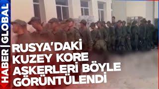 Rusya'daki Kuzey Kore Askerleri Böyle Görüntülendi! Putin Kim Jong Un'u Hediyelere Boğdu