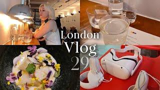 Life @ UAL: Food by Michelin star chef, essay writing, VR workshop | London Vlog #29 (中文CC)