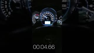 Toyota vios CVT 0-100km/h acceleration