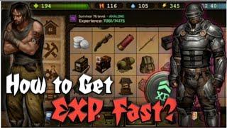 Day R Survival:How to Get EXP Fast