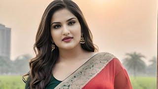 4K AI Art Plus Size Indian Saree Women EP 11