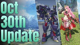 Finally Some Good Cast Parts | October 30th Update | PSO2NGS