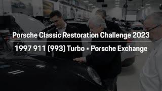 Porsche Restoration Challenge 2023 - 911 (993) Turbo in Basalt Black - Porsche Exchange - May Update