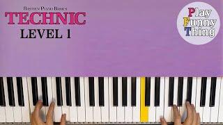 Keep Your Balance! (p.6) - Bastien Piano Basics Level 1 - Technic