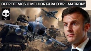 -OFERECEMOS O MELHOR PARA O BRASIL! 24 CAÇAS RAFALE F-4 PARA ENCARAR MADURO! -MACRON"