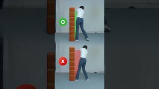 Move your center so that you don't get away from the wall