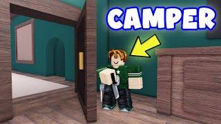 I Went Against a PRO CAMPER In Murderers VS Sheriffs Duels! (Roblox)