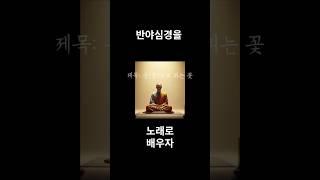 반야심경 노래로 배우자 #반야심경 #부처님 #관세음보살