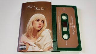 Billie Eilish - Happier Than Ever / mint green cassette unboxing /