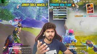 JONATHAN SOLO WWCD..? | SPOWER NEW TEAM️‍ | ESL Challenge Season Day 1