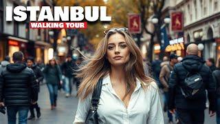 Istanbul Turkey 4K- Istanbul 2025 Winter Walk in Trendy Kadıköy