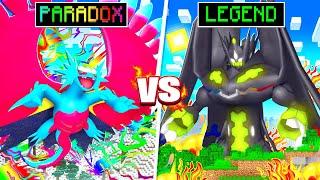 PARADOX POKEMON Vs LEGENDARY POKEMON in Minecraft PIXELMON!