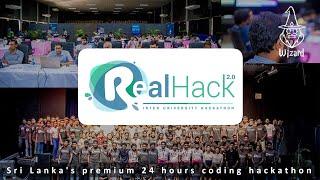 RealHack 2.0 - Sri Lanka's premium 24 hours coding hackathon