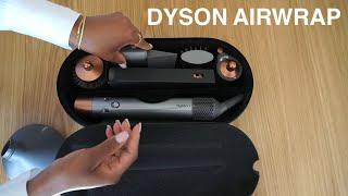 DYSON AIRWRAP UNBOXING |Is the Dyson airwrap for curly coily Hair? |Dyson Airwrap curly Hair