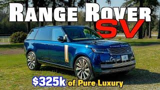 2024 Range Rover SV LWB Signature Suite // IT'S WAY TOO GOOD