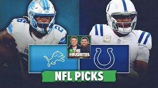 Detroit Lions vs Indianapolis Colts BEST BETS! NFL Picks & Predictions |The Favorites Podcast