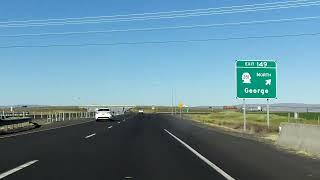 Interstate 90 - Washington (Exits 154 to 143) westbound