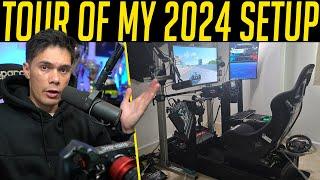 My Ridiculous Sim Racing Setup (2024 Setup Tour)