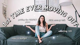 MOVING OUT FOR THE 1ST TIME TIPS & ADVICE: Adulting 101